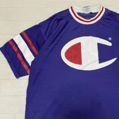 champion ヴィンテージ メッシュシャツ オールメッシュ 90s 古着