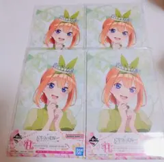 五等分の花嫁 中野四葉 クリアファイル3枚セット フレーム付き - メルカリ