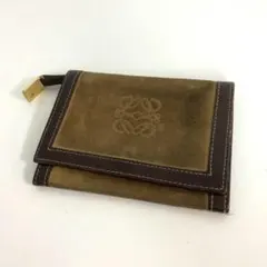 LOEWE ロエベ 長財布 ブラウン 小物 アナグラム レディース ブランド