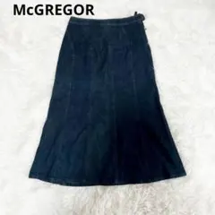 マックレガー　McGREGOR デニムフレアロングスカート