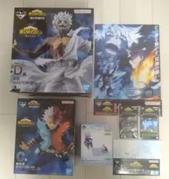 【未開封】一番くじ ヒロアカ C賞 D賞 F賞 轟焦凍 荼毘 コンプリートセット