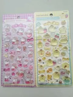 ボンボンドロップシール サンリオ ハローキティ ポムポムプリン 2シート 正規品