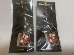 ディズニーカードクラブ ミッキー ストラップ 2個セットのサムネイル