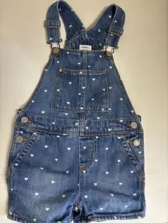 babyGap ハート柄デニムオーバーオール 2歳用 値下げ中