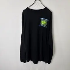 R00363｜HUF｜ハフ｜Tシャツ｜長袖｜ブラック｜プリント柄｜Lサイズのサムネイル