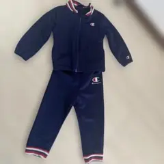 子供　Champion ネイビー ジャージ セット