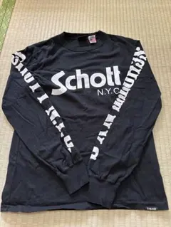 Schott ロング　Tシャツ Sサイズ