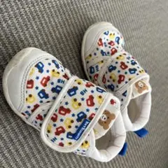 ミキハウス　ホットビスケッツ　スニーカー　14cm