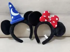 ディズニー ミッキー耳 カチューシャ 2点セット