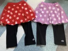 BABYDOLL ミニー デイジー　120レギンス 2枚セット