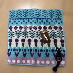 マタノアツコ　タオルハンカチ　紫