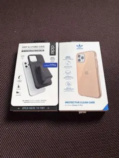 adidas clckr iPhone 11 Pro ケース 2点セット