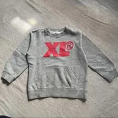エックスラージ XLARGE® グレー トレーナー 2T 90cm