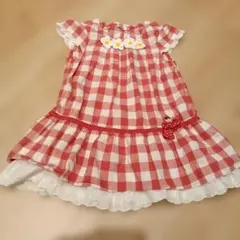 mikihouse 100サイズ　ワンピース半袖のサムネイル
