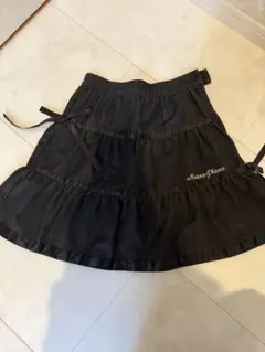 Mezzo Piano デニム風　フリルスカート 140