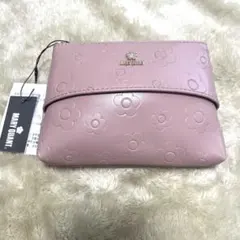 MARY QUANT マリークワント　舟形ティッシュケース　ピンクのサムネイル