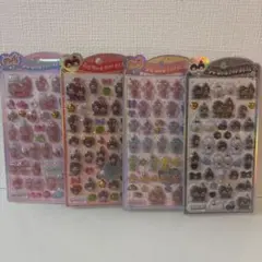 正規品 うるちゅるポップシール モンチッチ　4種コンプリートセット