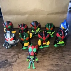 仮面ライダーオーズ　ミニフィギュア10体セット