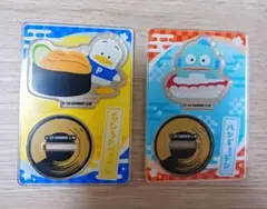 【新品未使用】サンリオキャラクターズ　お寿司といっしょアクリルスタンド 2点