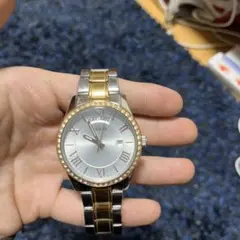GUESS 腕時計 コンビカラー ラインストーンのサムネイル