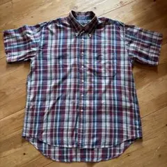 Penny Worth 半袖チェックシャツ LLサイズ