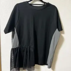 ブージュルードフリルTシャツ未使用のサムネイル