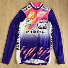 【希少】パールイズミ ヴィンテージ サイクルジャージ 長袖 Mサイズ
