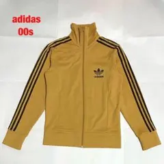 adidas　アディダス　トラックジャケット　3本ライン　ラバーワッペン　00s