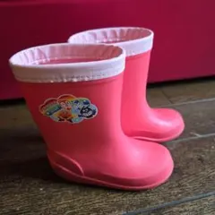 アンパンマン　キッズレインブーツ　１６ｃｍ　ピンク　長靴　ムーンスター