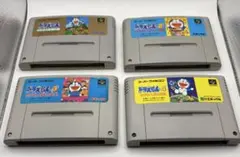 【４本セット】スーパーファミコン ドラえもん 1 2 3 4 ソフトのみ