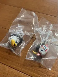 プロ野球マスコット めじるしアクセサリー　マーくん＆ブル