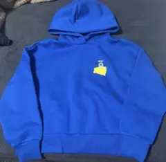 新品、未使用　GU パペットスンスン コラボ スウェットパーカキッズ Mサイズ