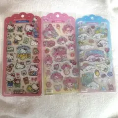 【正規品】ドロップジェリーシール サンリオ3点セット