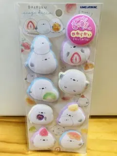 も〜っともっちりシール　シマエナガ　カミオジャパン