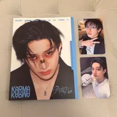StrayKidsスキズ KARMA 通常盤封入両面トレカ バンチャン チャニ