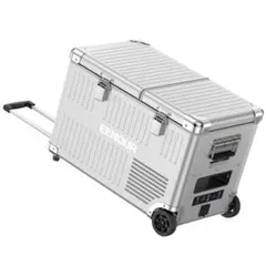 EENOUR 42L アルミ製 車載冷蔵庫 AL42 ポータブル冷蔵庫 4WAY - メルカリ