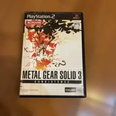 メタルギアソリッド3 PlayStation2 ソフト