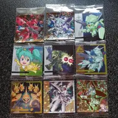 9枚　逆襲のシャア　ガンダム　シール　ウエハース　Vol.4　宇宙の自由