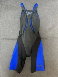 Speedo 競泳水着 130cm 青／黒　公認fina