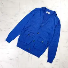 STUDIO by INTERMEZZO ニットジャケット 青 M *ND352