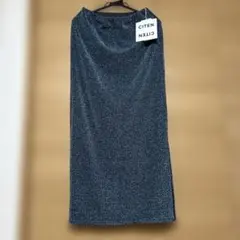 CITEN ラメ入り タイトスカート ロング丈のサムネイル