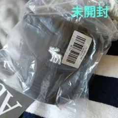 ②新品未開封　キャップ　ダークグレー　 アバクロ　大人用のサムネイル