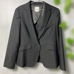 組曲　テーラードジャケット　大きいサイズ(2XL) 細めのストライプ