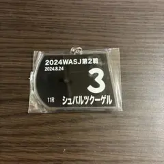 ★JRA『2024 WASJ』勝利馬【 シュバルツクーゲル】キーホルダー★