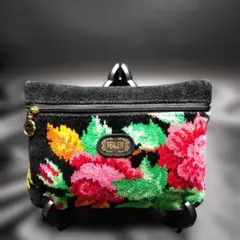 FEILER フェイラー フラワー柄 ポーチ 小物入れ