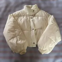 白　ダウンジャケット　レディース