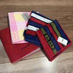 Roberta di Camerino とレノマタオルハンカチ 4枚セットのサムネイル