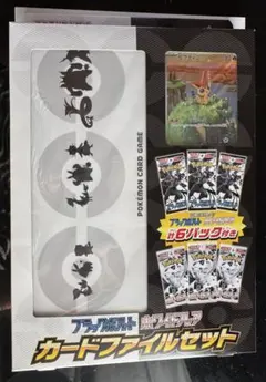 ポケモンカードゲーム ブラックボルト・ホワイトフレア カード ファイルセット
