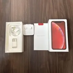 Apple iPhone XR 64GB 充電器　イヤホン付き