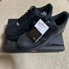 NIKE supreme エアフォース1 ブラック　26.5cm 新品